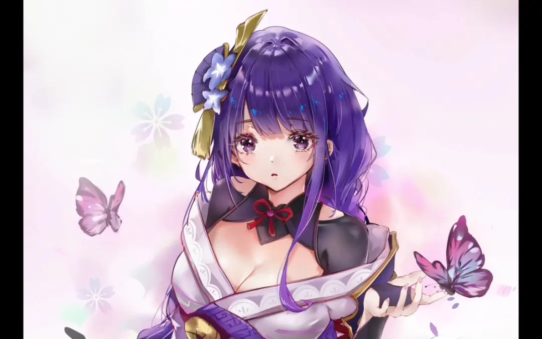 原神雷电将军乳液狂飙图片无爱心分享介绍,雷电将军不明白色乳液什么梗